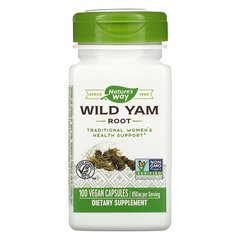 Nature's Way Wild Yam Root 425 mg 100 капсул Інші екстракти