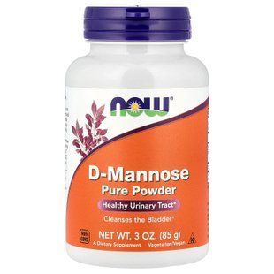 NOW D-Mannose Pure Powder 85 грам Здоров'я сечовивідних шляхів