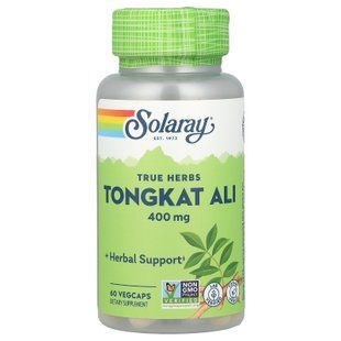 Solaray Tongkat Ali 400 mg 60 рослинних капсул капсул Підвищення тестостерону