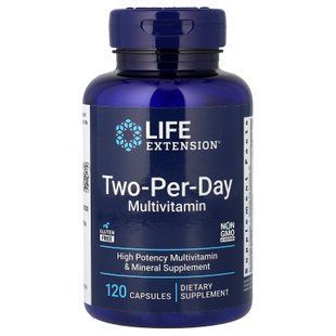 Life Extension Two-Per-Day Multivitamin 120 капсул Універсальні