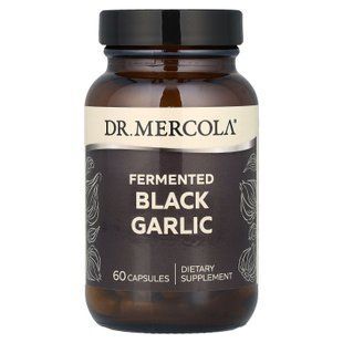 Dr. Mercola Fermented Black Garlic 60 капсул Часник