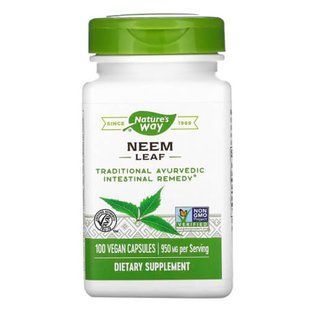 Nature's Way Neem Leaf 475 mg 100 caps Другие экстракты
