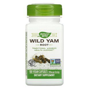 Nature's Way Wild Yam Root 425 mg 100 caps Другие экстракты