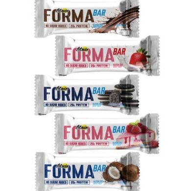 FitWin FORMA Bar неглазированные (БЕЗ САХАРА) 12 x 60 g. (12 шт) Протеиновые батончики