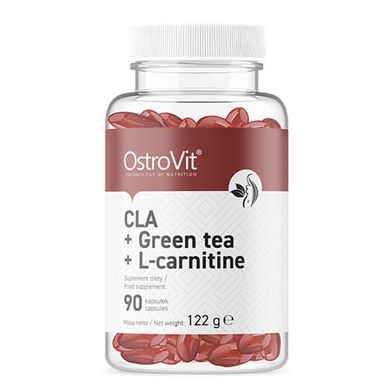 OstroVit CLA + Green Tea + L-Carnitine 90 капс L-Карнитин