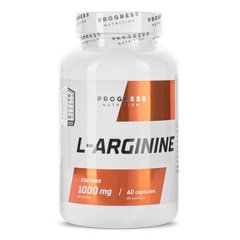 Progress L-Arginine 1,000 mg 60 капс Аргінін