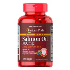 Puritan's Pride Omega-3 Salmon Oil 1000 mg 120 капсул
