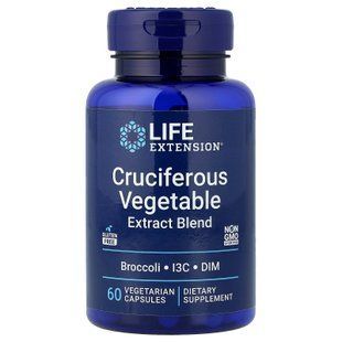 Life Extension Triple Action Cruciferous Vegetable Extract 60 растительных капсул Брокколи