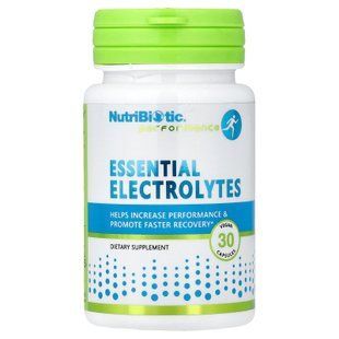 NutriBiotic Performance Essential Electrolytes 30 caps Минеральные комплексы