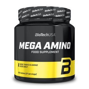 Biotech USA Mega Amino 300 tab Аминокислотные комплексы
