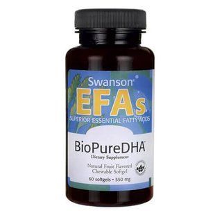 Swanson BioPure DHA Children's 60 таб Омега-3