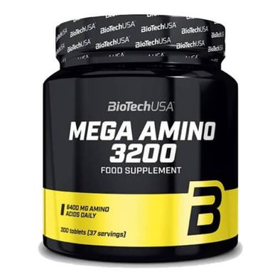 Biotech USA Mega Amino 3200 300 таб Аминокислотные комплексы