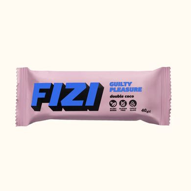 FIZI Шоколадный батончик Double coconut Протеиновые батончики