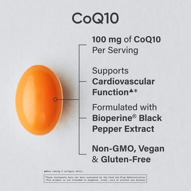 Sports Research Co Q10 100 mg 120 Veggie Softgels Коэнзим Q-10