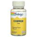 Solaray Copper 2 mg 100 капсул