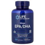 Life Extension Mega EPA/DHA 120 рідких капсул Омега-3