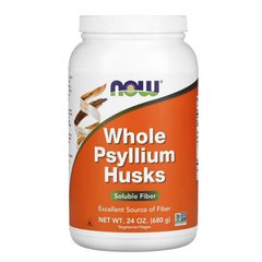 NOW Whole Psyllium Husk 680 грам Подорожник (Псиліум)