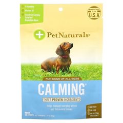 Pet Naturals Calming For Dogs All Sizes 30 жувальних таблеток Для тварин