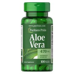 Puritan's Pride Aloe Vera 470 mg 100 капс Алое вера