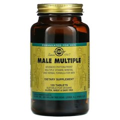 Solgar Male Multiple 120 табл. Витамины для мужчин