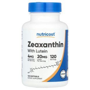 Nutricost Zeaxanthin with Lutein 120 softgels Зеаксантин