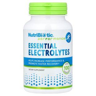 NutriBiotic Performance Essential Electrolytes 100 caps Минеральные комплексы