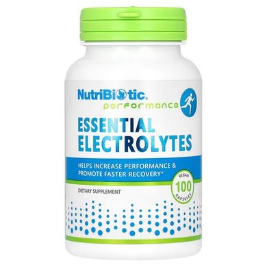 NutriBiotic Performance Essential Electrolytes 100 капс. Минеральные комплексы