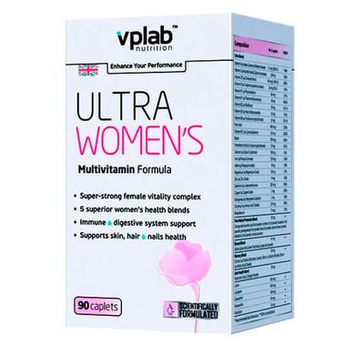 VPLab Ultra Women's Multivitamin Formula 90 капс Витамины для женщин