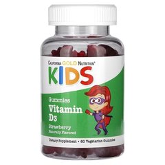 California Gold Nutrition Vitamin D3 For Children 60 жувальних цукерок Вітамін D