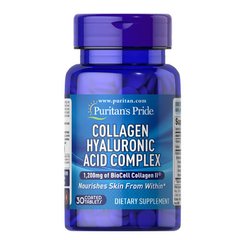 Puritan's Pride Collagen Hyaluronic Acid Complex 30 табл Коллаген
