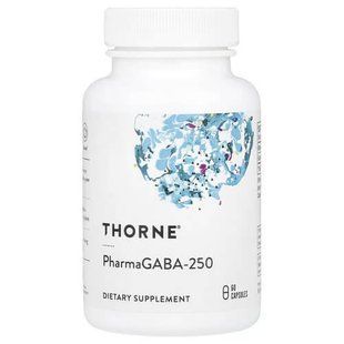 Thorne PharmaGABA-250 60 капсул GABA