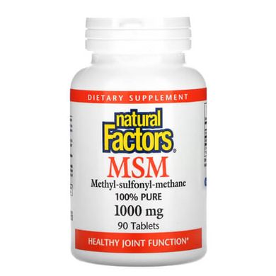 Natural Factors MSM 1000 mg 90 caps МСМ