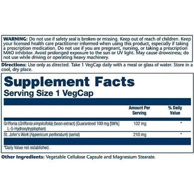 Solaray 5-HTP with St. John's Wort 100 mg 30 капсул 5-HTP