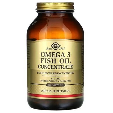 Solgar Omega-3 Fish Oil 2000 мг 120 капсул Омега-3