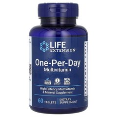 Life Extension One-Per-Day 60 таблеток Універсальні