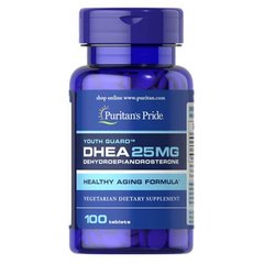 Puritan's Pride DHEA 25 mg 100 табл DHEA