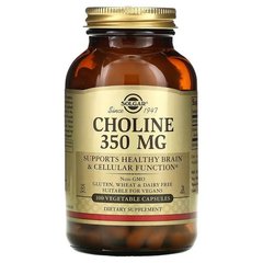 Solgar Choline 350 мг 100 капсул Холін (В-4)