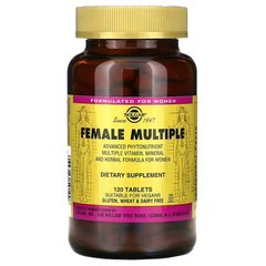 Solgar Female Multiple 120 табл. Витамины для женщин