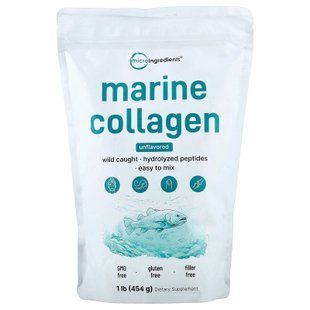 Micro Ingredients Marine Collagen 454 g Коллаген