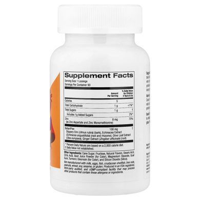 California Gold Nutrition Zinc Plus Lozenge For Children 90 жевательных таблеток Цинк для детей