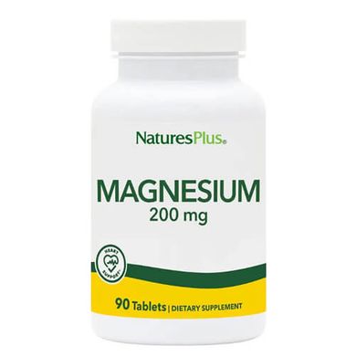 NaturesPlus Magnesium Магній Хелат 200 mg 90 таб Магній