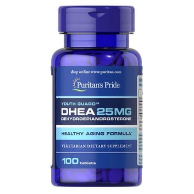 Puritan's Pride DHEA 25 mg 100 таб DHEA