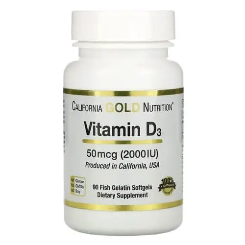 Витамин D California Gold Nutrition