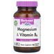 Bluebonnet Magnesium & Vitamin B6 90 капсул