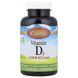 Carlson Vitamin D3 62,5 mcg (2,500 IU) 150 рідких капсул