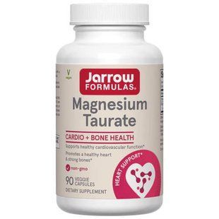 Jarrow Magnesium Taurate 90 рослинних капсул Таурин