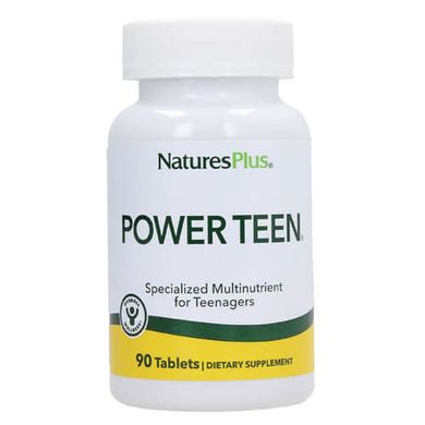 NaturesPlus Power Teen 90 таб Комплексы для подростков