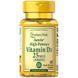 Puritan's Pride Vitamin D3 1000 IU 30 капсул