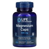 439 грн Магний Life Extension Magnesium Caps 500 mg 100 растительных капсул