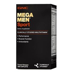 GNC Mega Men Sport 180 таб. Вітаміни для чоловіків